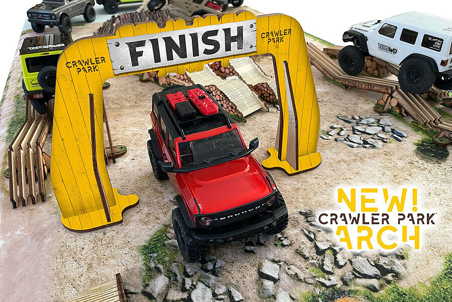 Crawler Park Start/Finish Arch 1/24 Rc Crawler Park Circuit