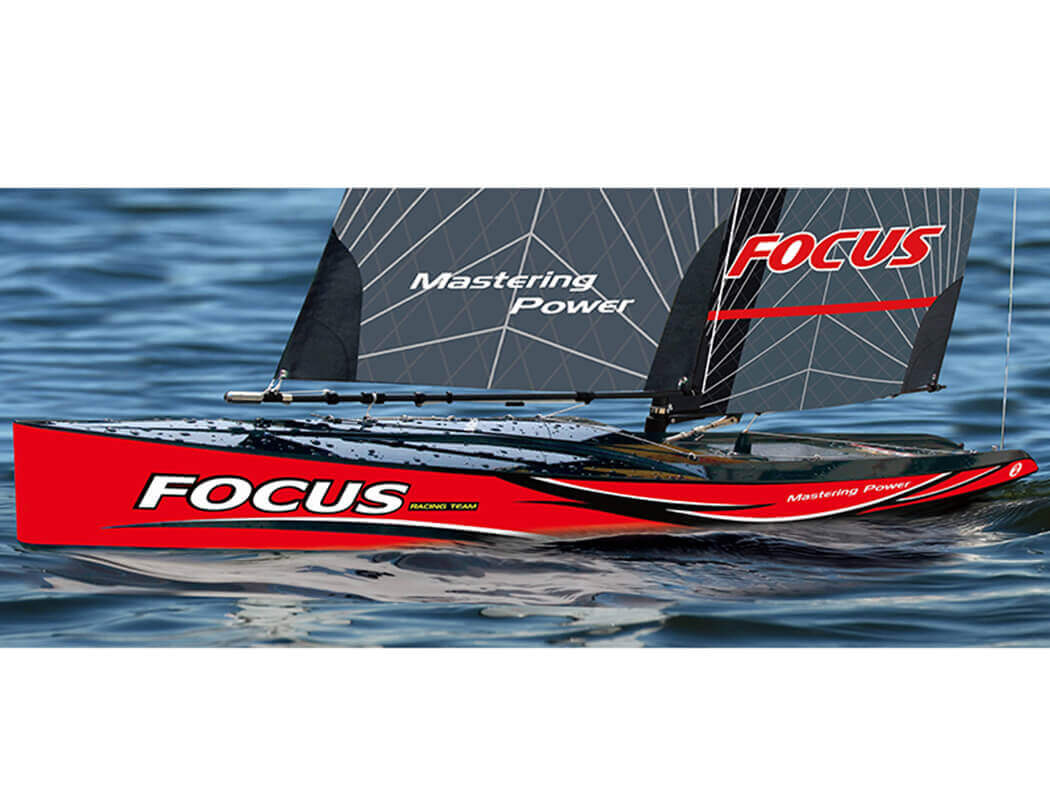 JOYSWAY FOCUS V3 One Metre Sailboat RTR Red