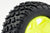 Ftx Comet Desert Buggy/Sc Rear Mounted Tyre & Wheel Yellow