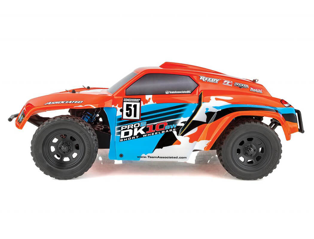 Team Associated Pro2 Dk10Sw Dakar 1/10 Buggy Rtr Oran/Blue