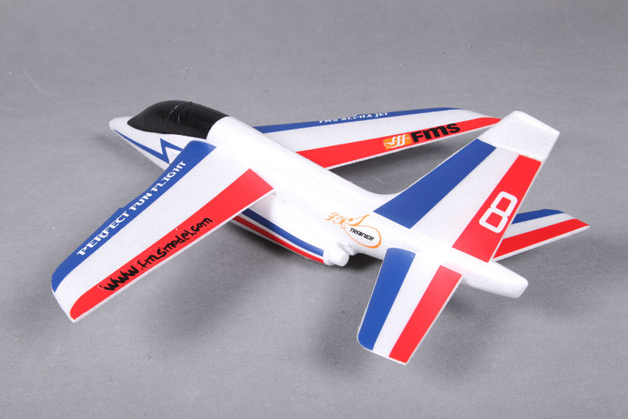 Fms 600Mm Free Flight Alpha Glider Kit (Blue And Red)