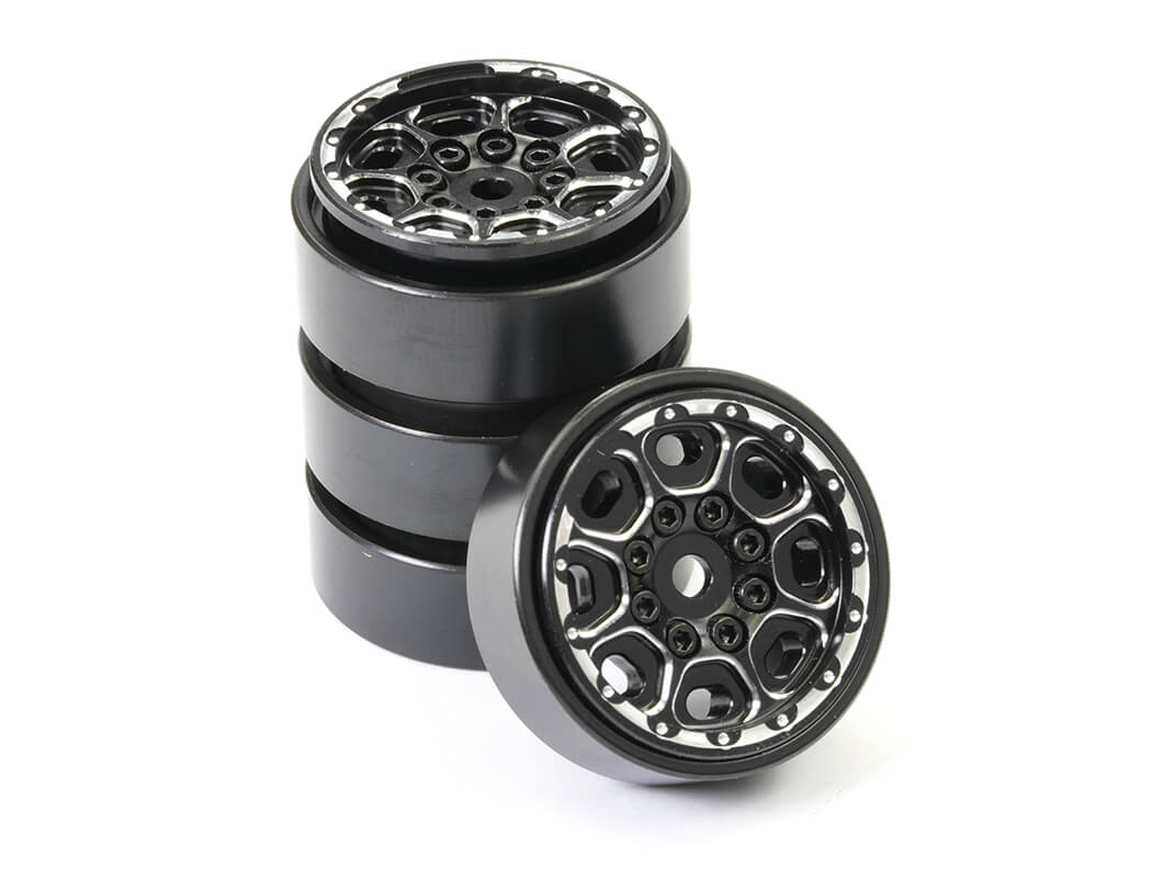 Fastrax Trx-4M Cnc Beadlock Wheels (4) - Black