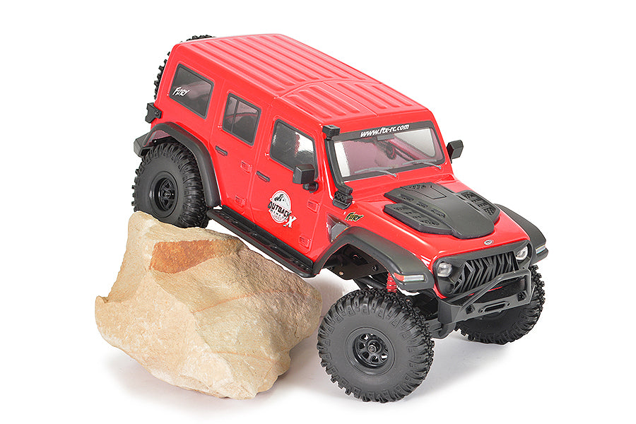 Ftx Outback Mini X Fury 1:18 Trail Ready-To-Run Red