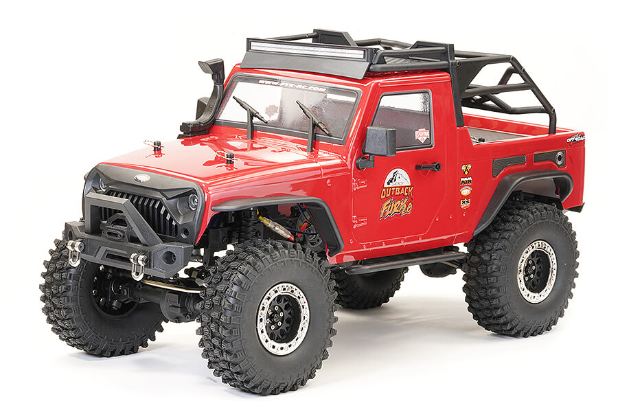 Ftx Outback Fury 2.0 4X4 Rtr Trail Crawler - Red