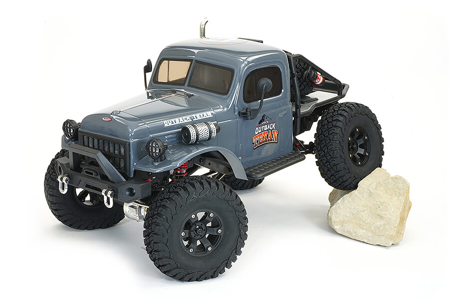 Ftx Outback Texan 4X4 Rtr 1:10 Trail Crawler - Grey