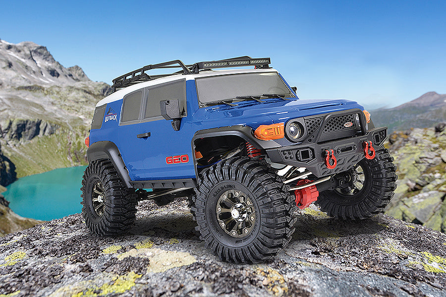 Ftx Outback Geo 4X4 Rtr 1:10 Trail Crawler - Blue