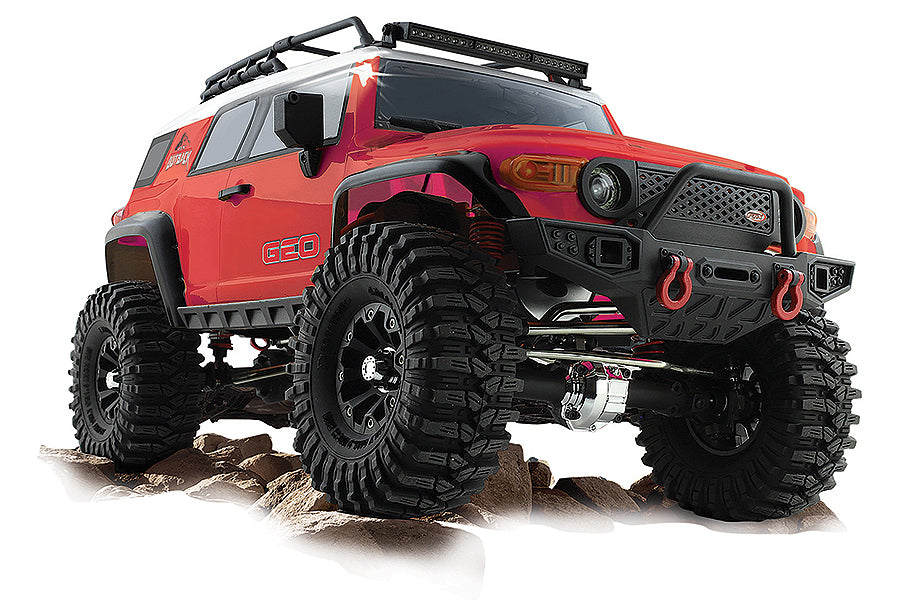 Ftx Outback Geo 4X4 Rtr 1:10 Trail Crawler - Red