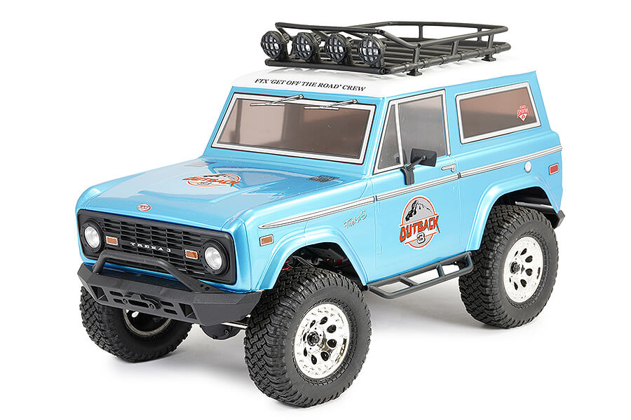 Ftx Outback 3.0 Treka Rtr 1:10 Trail Crawler - Blue