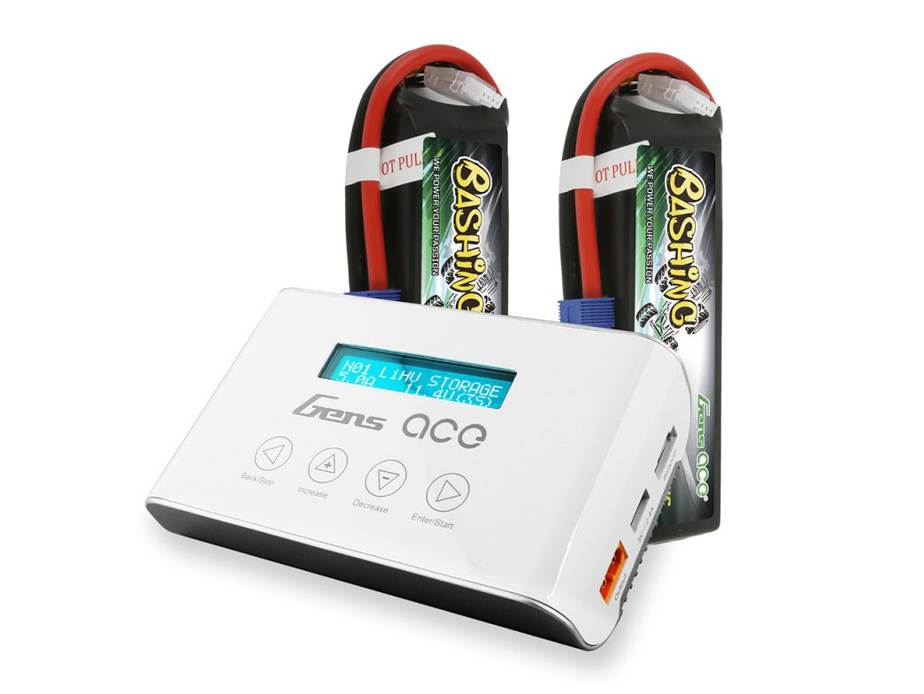 Gens Ace Imars III Smart + Bashing 11.1v 5000mAh 3S1P (2pcs) GAC100PUK-3S50 - 4153