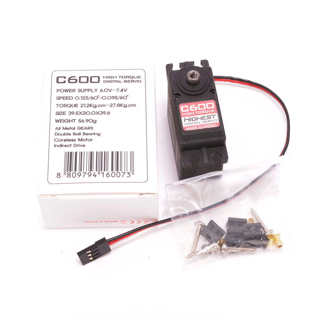 Highest HSC600 Hi Torque Digital Servo