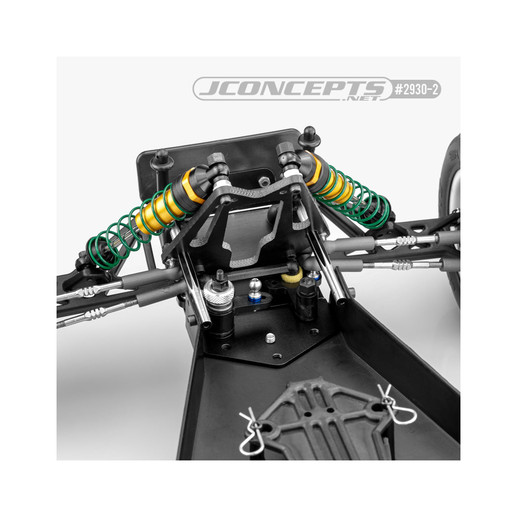 RC10T Front Nose Piece - Black