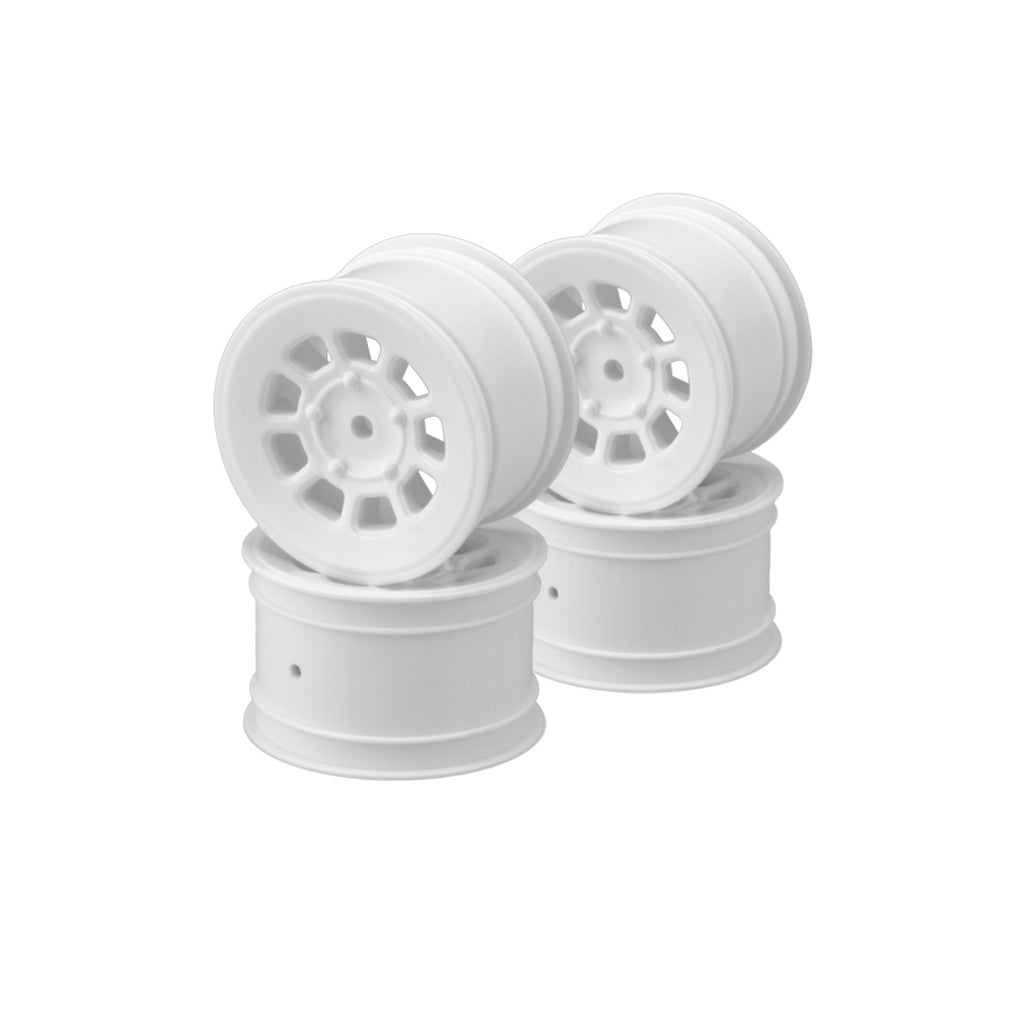 9 Shot-2.2" Rear Wheel (White)-4pc