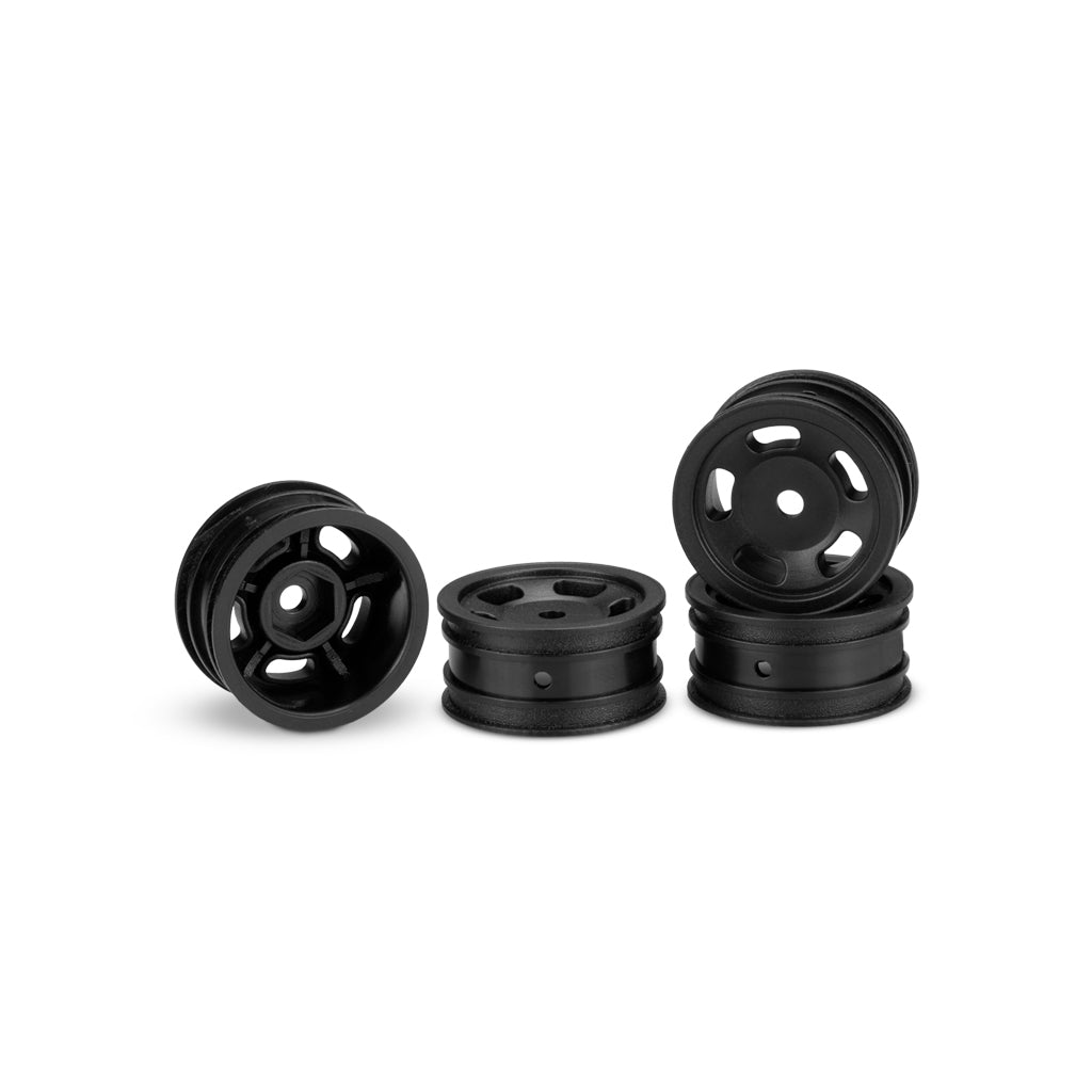 Glide 5 - Axial SCX24, 1" Wheel - Black - 4pcs