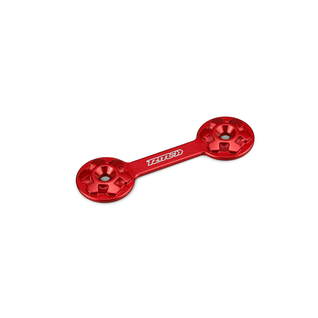 JConcepts - RM2 Bridge 1/8th Wing Button-Red