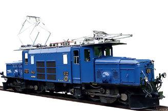 Metal RhB Crocodile Electric Loco Ge 6/6 I  412  Ep. V Blue