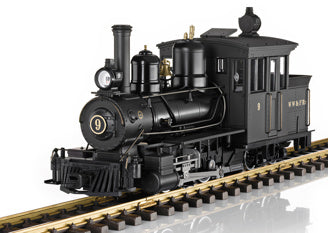 WW & F Ry Forney Steam Locomotive