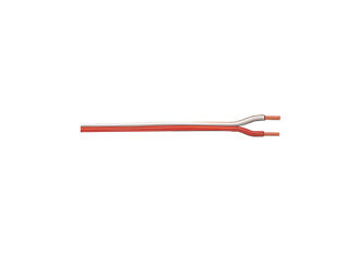 Orange/White 2-Conductor Wire, 20 Meters / 65 feet 7 inches