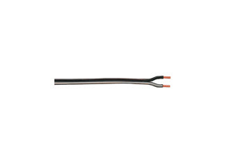 Black/White 2-Conductor Wire, 20 Meters / 65 feet 7 inches