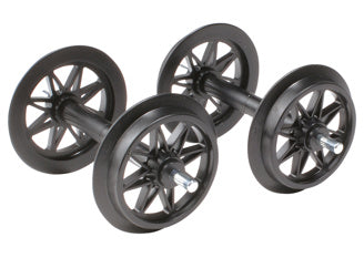 Plastic Double-Spoked Wheel Sets, 2 Pieces