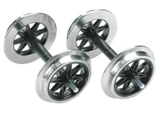 Metal Double-Spoked Wheel Sets, 2 Pieces