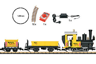 CONSTRUCTION SITE TRAIN SET