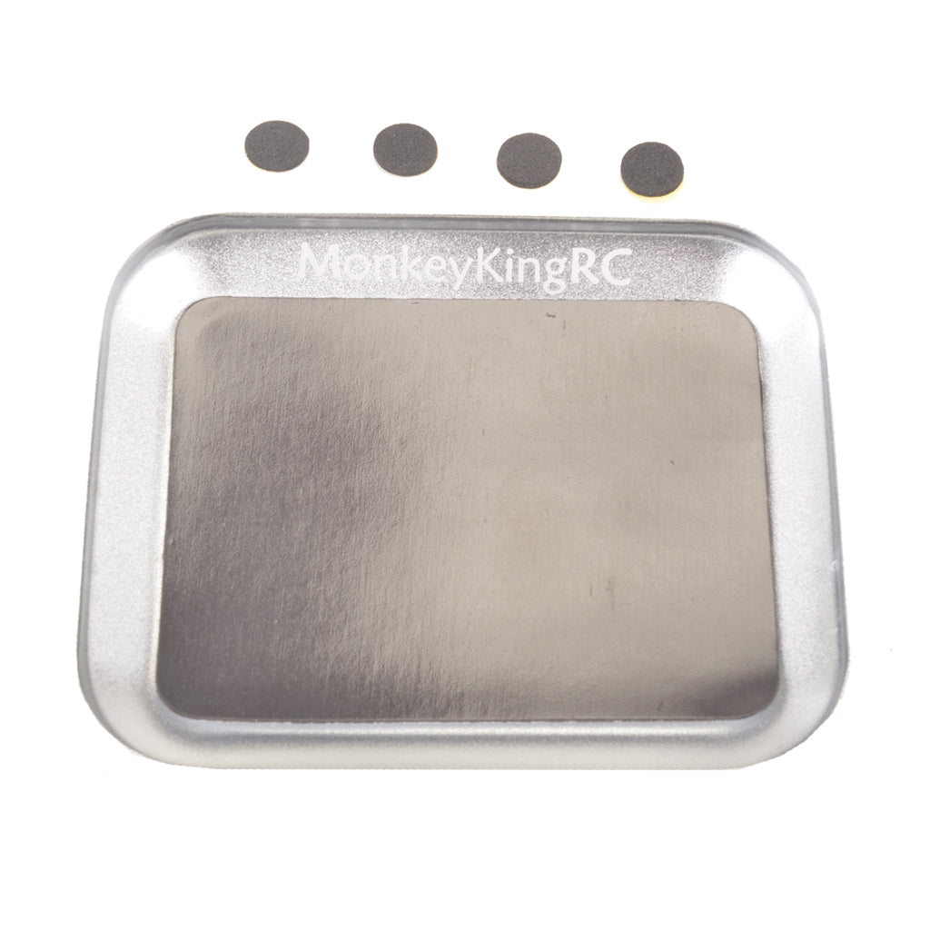 Magnetic Tray - Silver - 1pc