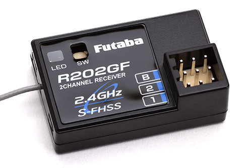 Futaba R202GF 2ch Rx 2.4GHz S-FHSS