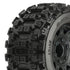 Proline Badlands Mx28 2.8" All Terrain Tyres Blk Raid Wheel 6X30