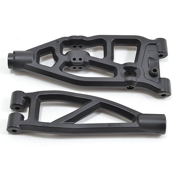 RPM ARRMA Upper/Lower Left FR Arms Black 6S KRAT/OUT/Fireteam