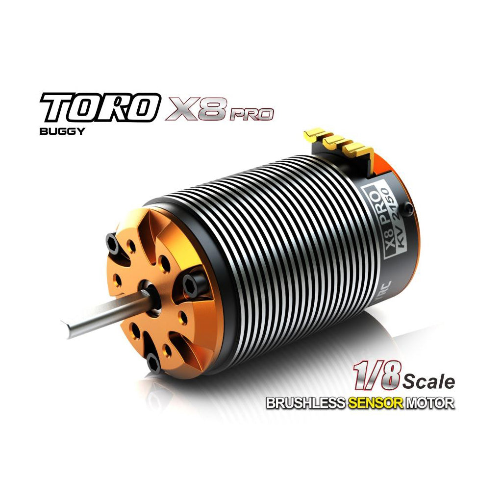 TORO 1/8 X8 Pro 1Y BL Motor