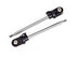 Traxxas Shock Shafts 92mm (GTX) (Steel, Chrome Finish) (2)