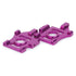 Alloy Diff Mounts; purple - Mi2 E.C.  pr