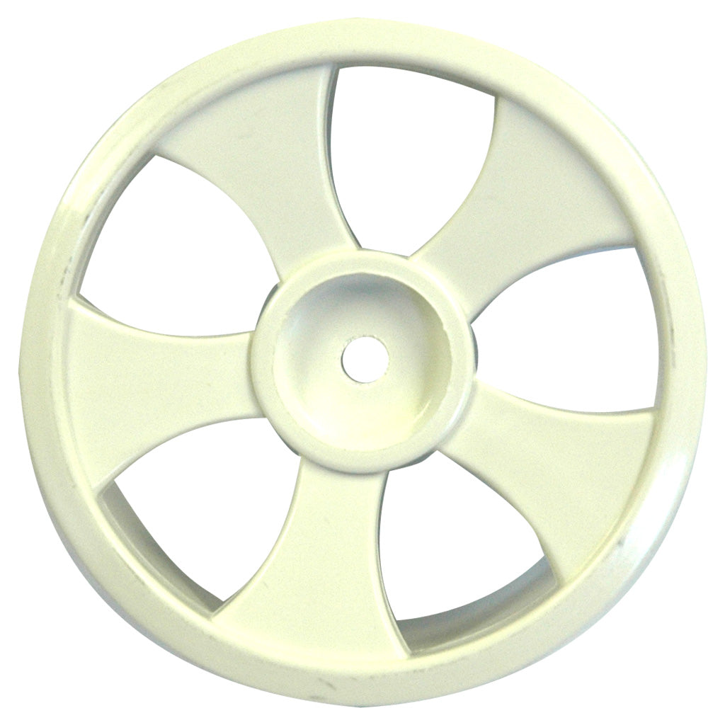 Wheel; White 5 Spoke  - Rascal (pr)