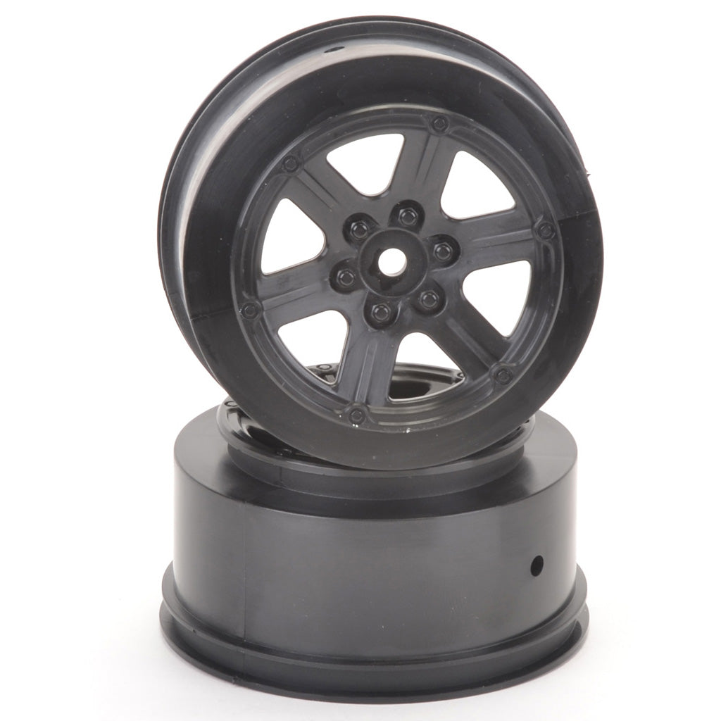 Shumacher Short Course Wheel - Black +3 offset pr  U4733 - 0687