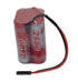 4.8V 2600mAh AA NiMH Square RC Battery Pack Vapex - FUTABA End - 0573