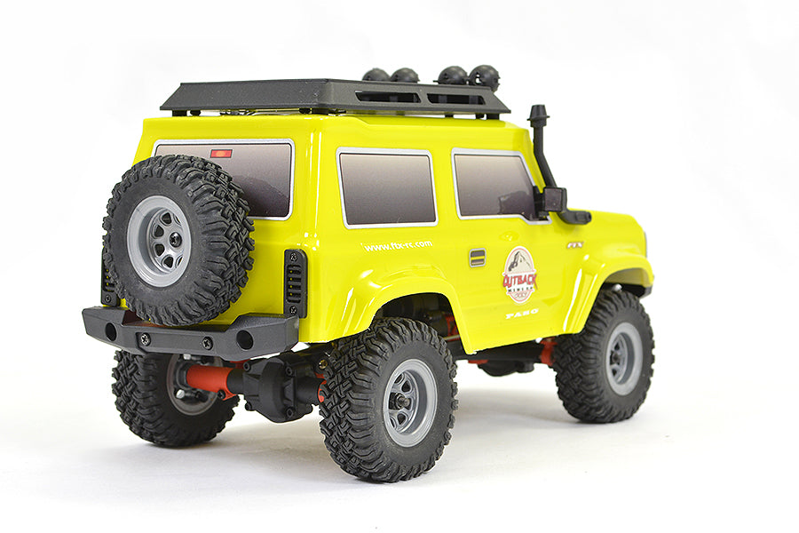 Ftx Outback Mini 2.0 Paso 1:24 Ready-To-Run W/Parts - Yellow