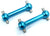 Yeah Racing Aluminum Dog Bone Drive Shafts (Pair) for Tamiya TT01/TT01E/TT02 - TT-015BU - 1756