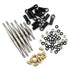 Yeah Racing 133.5mm Wheelbase Steel Link Set For Axial SCX24 Deadbolt - AXSC-042